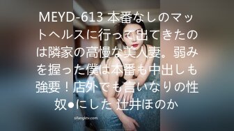 MEYD-613 本番なしのマットヘルスに行って出てきたのは隣家の高慢な美人妻。弱みを握った僕は本番も中出しも強要！店外でも言いなりの性奴●にした 辻井ほのか