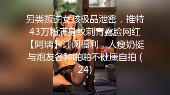 另类叛逆女孩极品泄密，推特43万粉满身纹刺青露脸网红【阿璃】订阅福利，人瘦奶挺与炮友各种啪啪不健康自拍 (24)