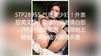 STP28955 气质美少妇！外表甜美文静！却骚的很激情自慰，开档内裤露肥穴，假屌地上骑坐，高潮喷水满地多是