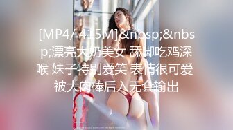 [MP4/ 415M]&nbsp;&nbsp;漂亮大奶美女 舔脚吃鸡深喉 妹子特别爱笑 表情很可爱 被大肉棒后入无套输出