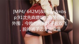 [MP4/ 642M]&nbsp;&nbsp;91沈先森嫖娼大师带你找外围，今晚约两嫩妹子玩双飞，脱掉裤子边交边摸逼