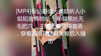 [MP4]极品颜值大美腿新人小姐姐激情啪啪 ，单腿黑丝无毛肥穴 ，主动上位骑乘套弄 ，穿着高跟鞋扶着美臀后入撞击