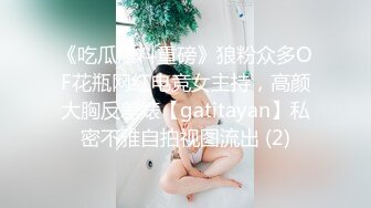 《吃瓜爆料重磅》狼粉众多OF花瓶网红电竞女主持，高颜大胸反差婊【gatitayan】私密不雅自拍视图流出 (2)