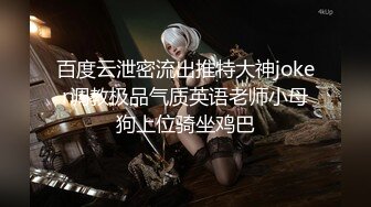 百度云泄密流出推特大神joker调教极品气质英语老师小母狗上位骑坐鸡巴